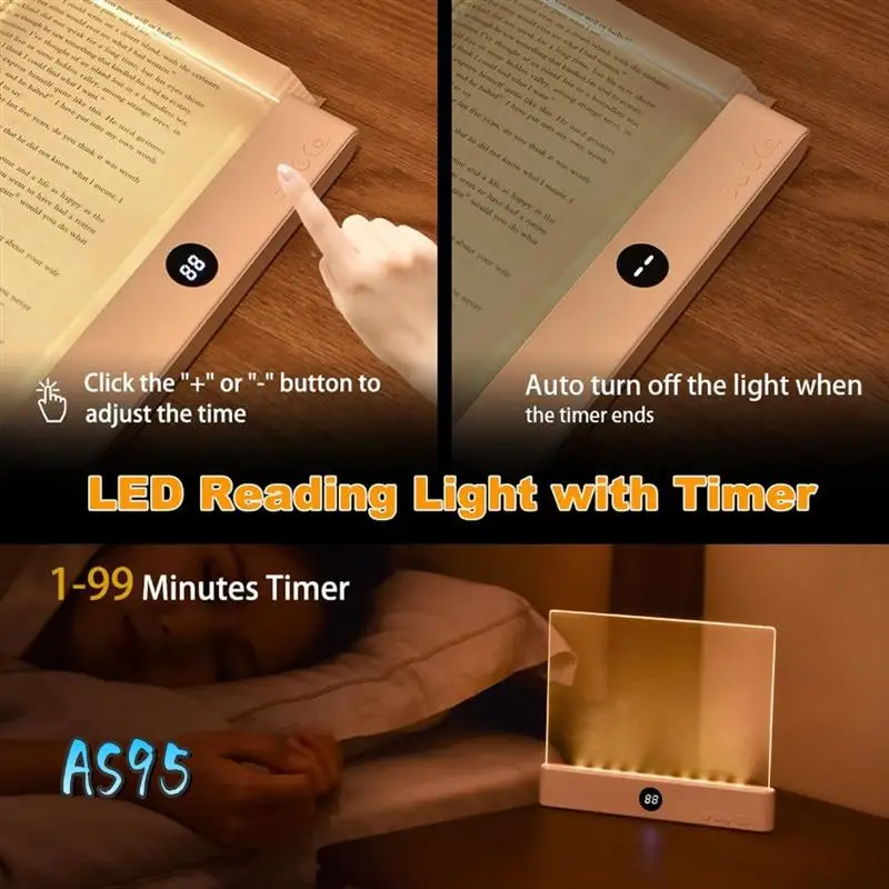 AS95-Book Light Панельная лампа с регулируемой яркостью для учебы и ресторана, встроенная в ночное время, черная
AS95-Book Light Панельная лампа с регулируемой яркостью для учебы и ресторана, встроенная в ночное время, черная