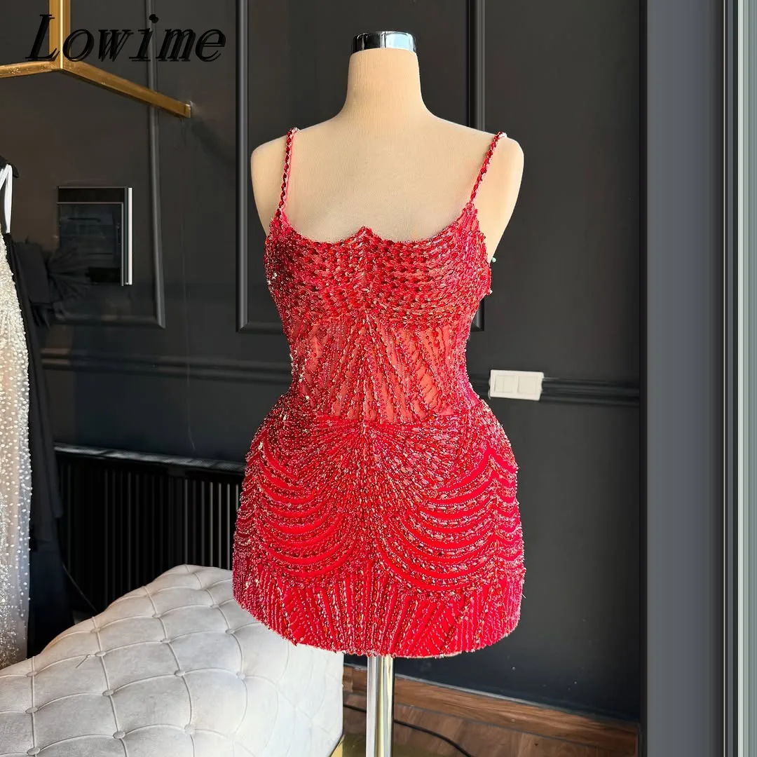 2025 Hot Red Spaghetti Strap Cocktail Dress with Sparkly Rhinestones Customizable Plunging Neck Short Birthday Dress for Women
2025 Hot Red Spaghetti Strap Cocktail Dress with Sparkly Rhinestones Customizable Plunging Neck Short Birthday Dress for Women
