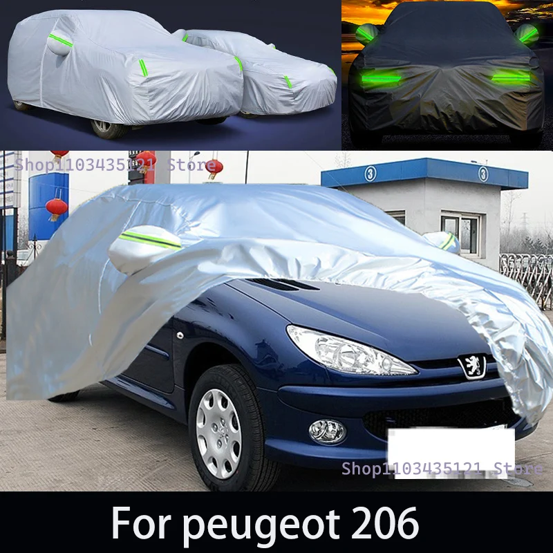 For peugeot 206 Outdoor Protection Full Car Covers Snow Cover Sunshade Waterproof Dustproof Exterior Car accessories
For peugeot 206 Outdoor Protection Full Car Covers Snow Cover Sunshade Waterproof Dustproof Exterior Car accessories