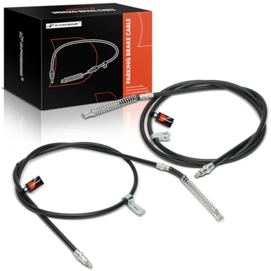 Rear Driver and Passenger Side Parking Brake Cable Assembly Compatible with and GMC Models: Sierado 1500 Classic, Sierado 2500,
Rear Driver and Passenger Side Parking Brake Cable Assembly Compatible with and GMC Models: Sierado 1500 Classic, Sierado 2500,