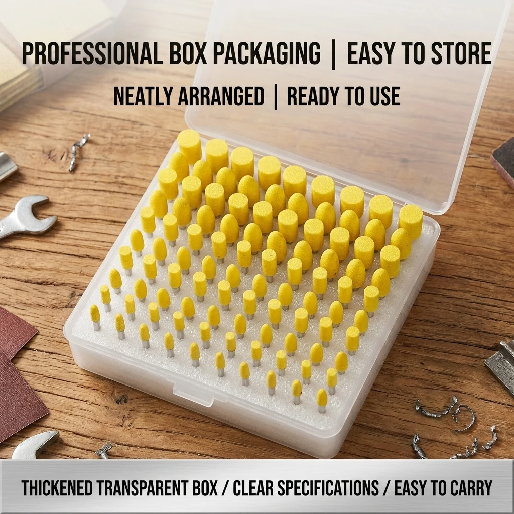 100PCS Ceramic Grinding Head Pointed Polishing abrasive Wheel 3mm Shaft Mounted For Rotary Tool
100PCS Ceramic Grinding Head Pointed Polishing abrasive Wheel 3mm Shaft Mounted For Rotary Tool