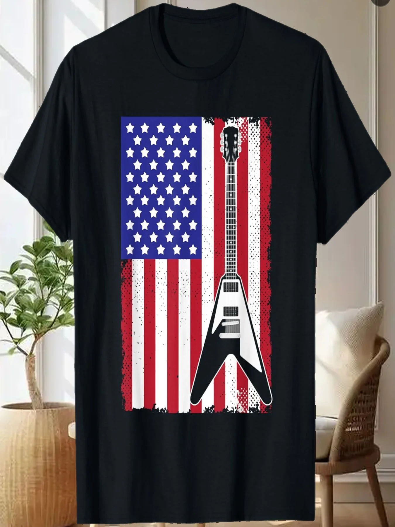Крутая футболка с американским флагом для мужчин и женщин, гитарист, музыка, рок-футболка
Крутая футболка с американским флагом для мужчин и женщин, гитарист, музыка, рок-футболка
