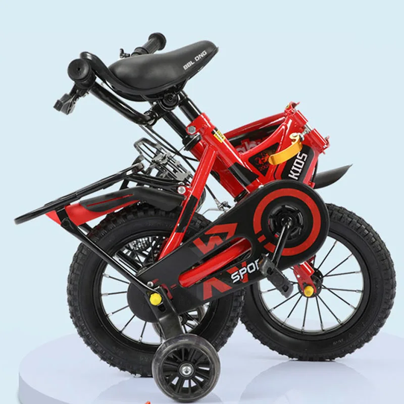 New Kids Bike Suitable Age 2 to 9 Years Old Folding Children's Bicycle with Basket Auxiliary Wheel Comfort Seat
New Kids Bike Suitable Age 2 to 9 Years Old Folding Children's Bicycle with Basket Auxiliary Wheel Comfort Seat