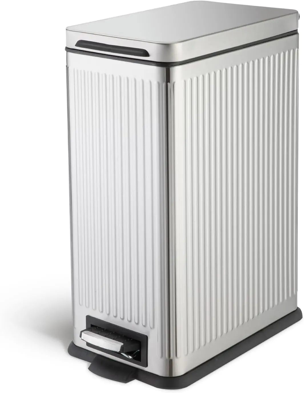 8 Gallon Stainless Steel Kitchen Trash Can with Soft-Close Lid and Foot Pedal, Slim Design for Home or Office
8 Gallon Stainless Steel Kitchen Trash Can with Soft-Close Lid and Foot Pedal, Slim Design for Home or Office