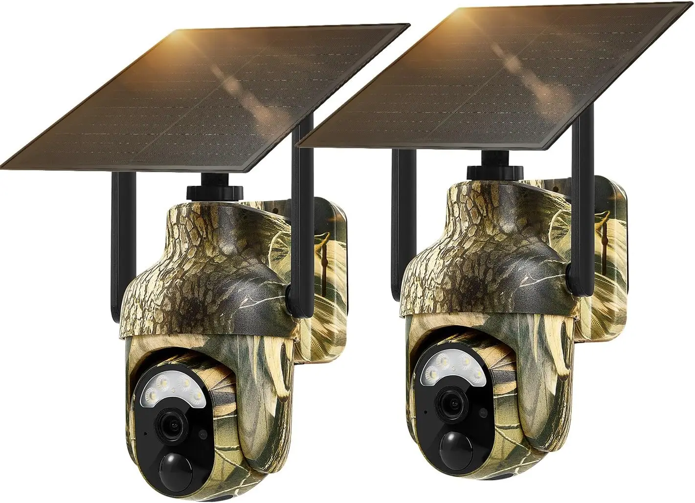 4G LTE Cellular Trail Camera 2K 360° Live View Solar Powered Motion Activated Color Night Vision IP65 Waterproof 2-Pack
4G LTE Cellular Trail Camera 2K 360° Live View Solar Powered Motion Activated Color Night Vision IP65 Waterproof 2-Pack