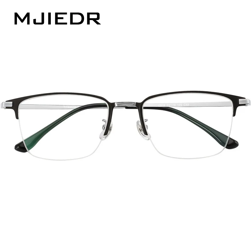 Ultra Titanium Half Frame Glasses Fashion Retro Business Eyewear Myopia Hyperopia Customized Optical Prescription Glasses Man
Ultra Titanium Half Frame Glasses Fashion Retro Business Eyewear Myopia Hyperopia Customized Optical Prescription Glasses Man
