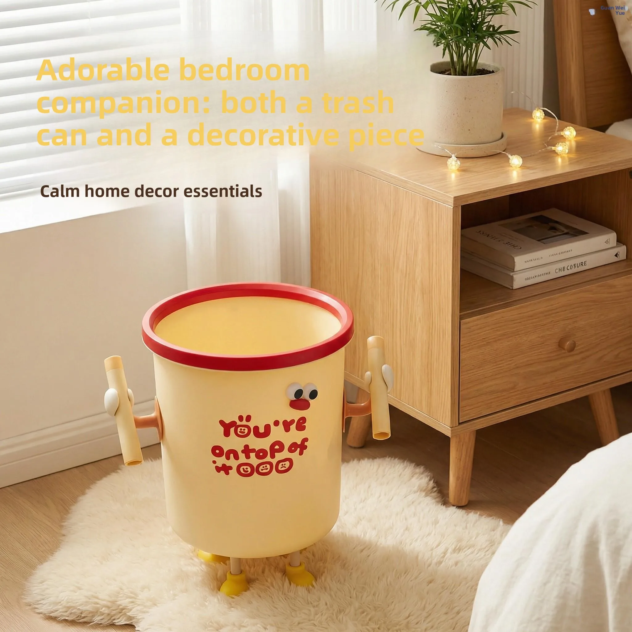 Cute Girl Bedroom High Legged Personality Creative Press Ring Sanitary Bucket Lovely Paper Basket Home Use Trash Can 10L Capa...
Cute Girl Bedroom High Legged Personality Creative Press Ring Sanitary Bucket Lovely Paper Basket Home Use Trash Can 10L Capa...