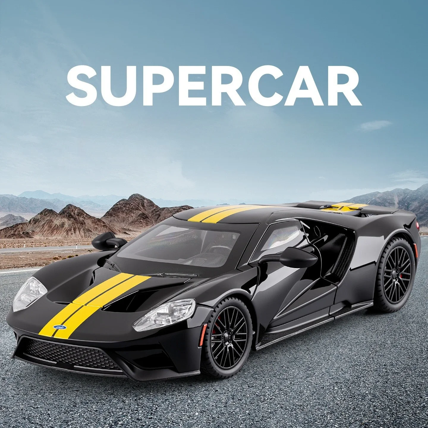 1:24 GT Supercar Alloy Sports Car Model Sound and Light Sound Effects Gift Toy Model Ornament Diecast Alloy Car Model
1:24 GT Supercar Alloy Sports Car Model Sound and Light Sound Effects Gift Toy Model Ornament Diecast Alloy Car Model