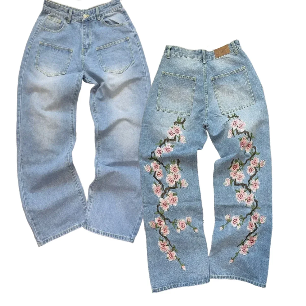 Harajuku cherry blossom print pattern jeans Y2K pants men Baggy Hip Hop streetwear men women gothic Casual wide leg Denim Pants
Harajuku cherry blossom print pattern jeans Y2K pants men Baggy Hip Hop streetwear men women gothic Casual wide leg Denim Pants