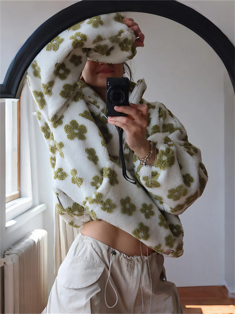 Новинка 2026, теплый топ, женский трикотаж, пуловер, свитер с цветочным принтом, пуловер, женский контрастный пуловер на молнии, свободный зимний с длинным рукавом
Новинка 2026, теплый топ, женский трикотаж, пуловер, свитер с цветочным принтом, пуловер, женский контрастный пуловер на молнии, свободный зимний с длинным рукавом