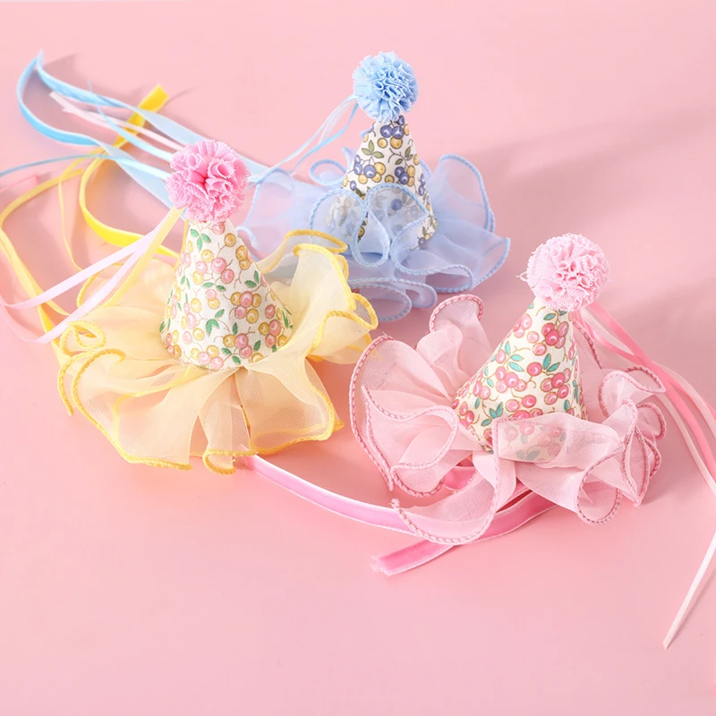 Korean New Baby Hair Clips Mesh Gauze Flower Ribbon Birthday Hat Hairpins for Girl Princess Barrettes Kids Hair Accessories
Korean New Baby Hair Clips Mesh Gauze Flower Ribbon Birthday Hat Hairpins for Girl Princess Barrettes Kids Hair Accessories