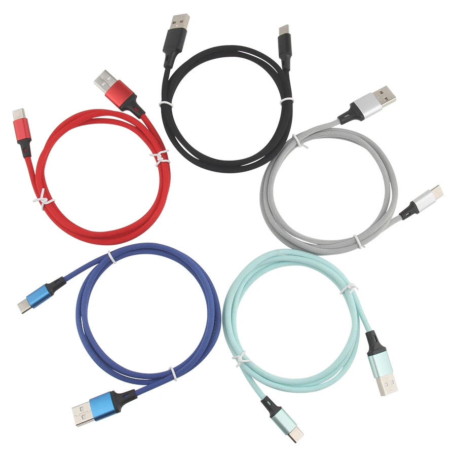 500pcs/lot 1m 2m 3m Micro USB Type C 8pin Cable 2A Fast Charging Charge USBC/Type-C Wire For iPhone Samsung Cable
500pcs/lot 1m 2m 3m Micro USB Type C 8pin Cable 2A Fast Charging Charge USBC/Type-C Wire For iPhone Samsung Cable