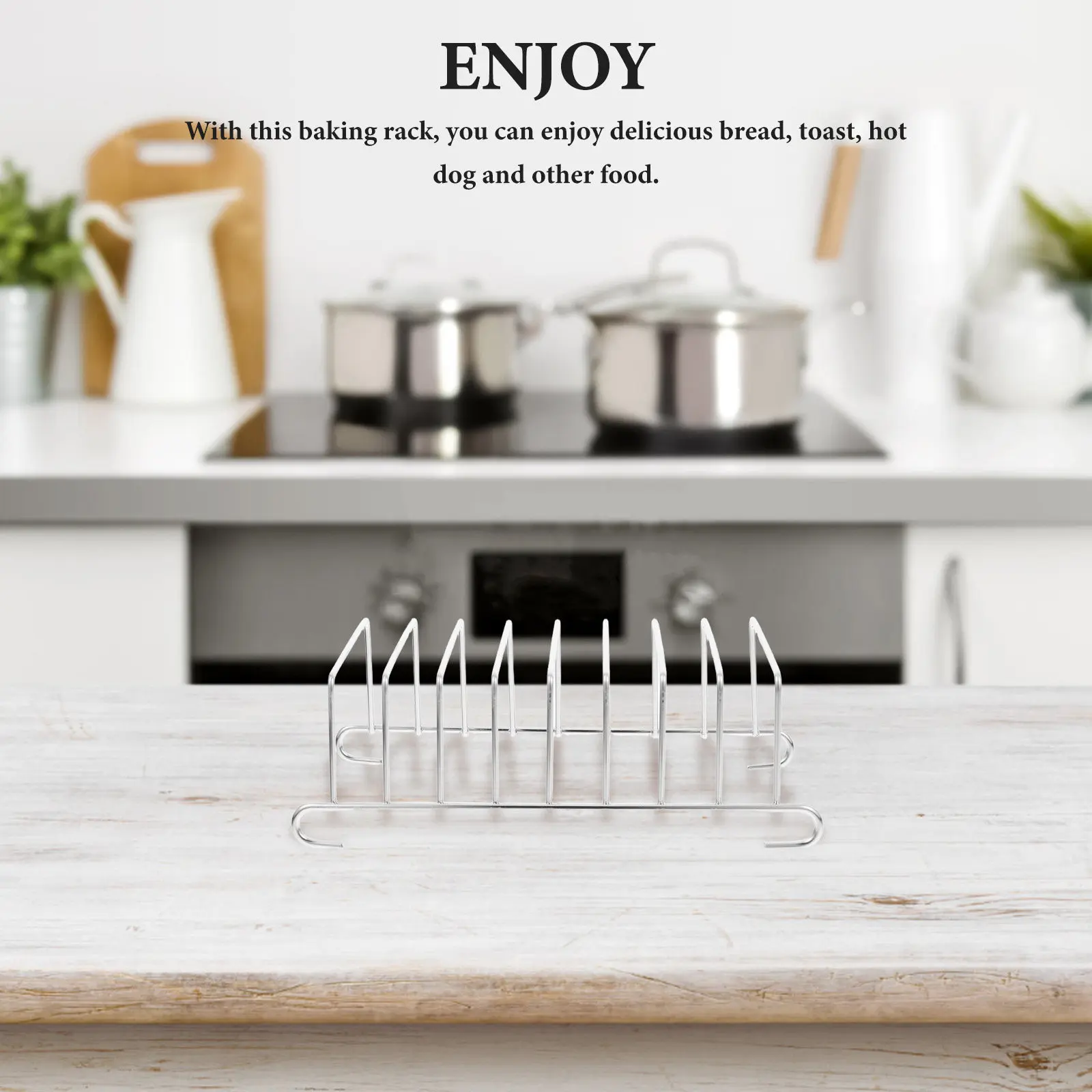 2Pcs Stainless Steel Bread Rack Oven Microwave Air Fryer Heavy Duty Cooking Tool Baking Accessories Stand Air Fryer Rack
2Pcs Stainless Steel Bread Rack Oven Microwave Air Fryer Heavy Duty Cooking Tool Baking Accessories Stand Air Fryer Rack