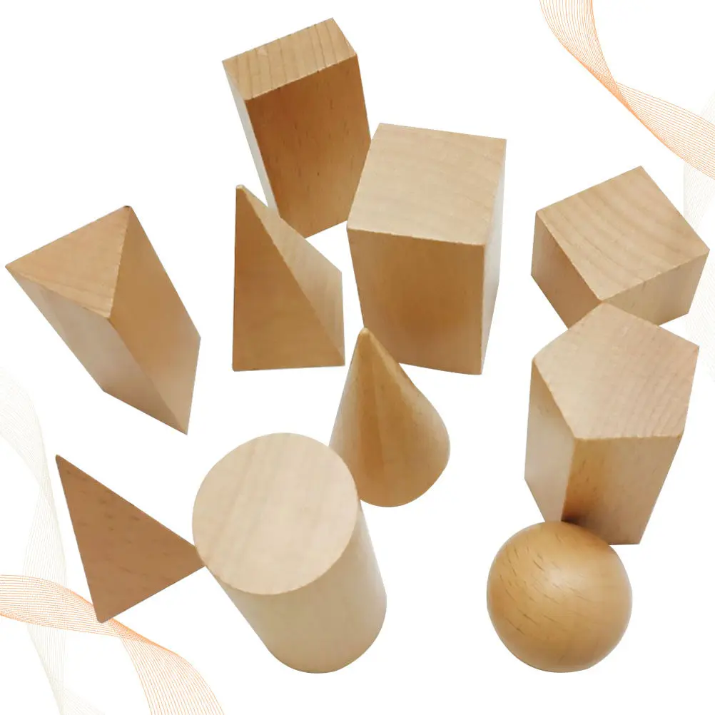 10Pcs Wood Geometric Blocks Safe Educational Early Learning Cognitive Skill Gift for Kids Creative Fun
10Pcs Wood Geometric Blocks Safe Educational Early Learning Cognitive Skill Gift for Kids Creative Fun