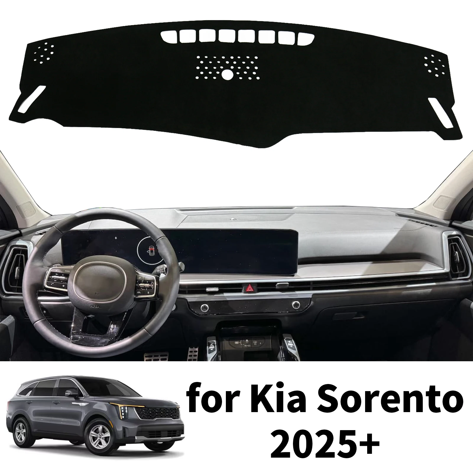 Аксессуары для Kia Sorento 2024 2025 2026, солнцезащитный ковер, защитный коврик для приборной панели, коврик для приборной панели автомобиля
Аксессуары для Kia Sorento 2024 2025 2026, солнцезащитный ковер, защитный коврик для приборной панели, коврик для приборной панели автомобиля