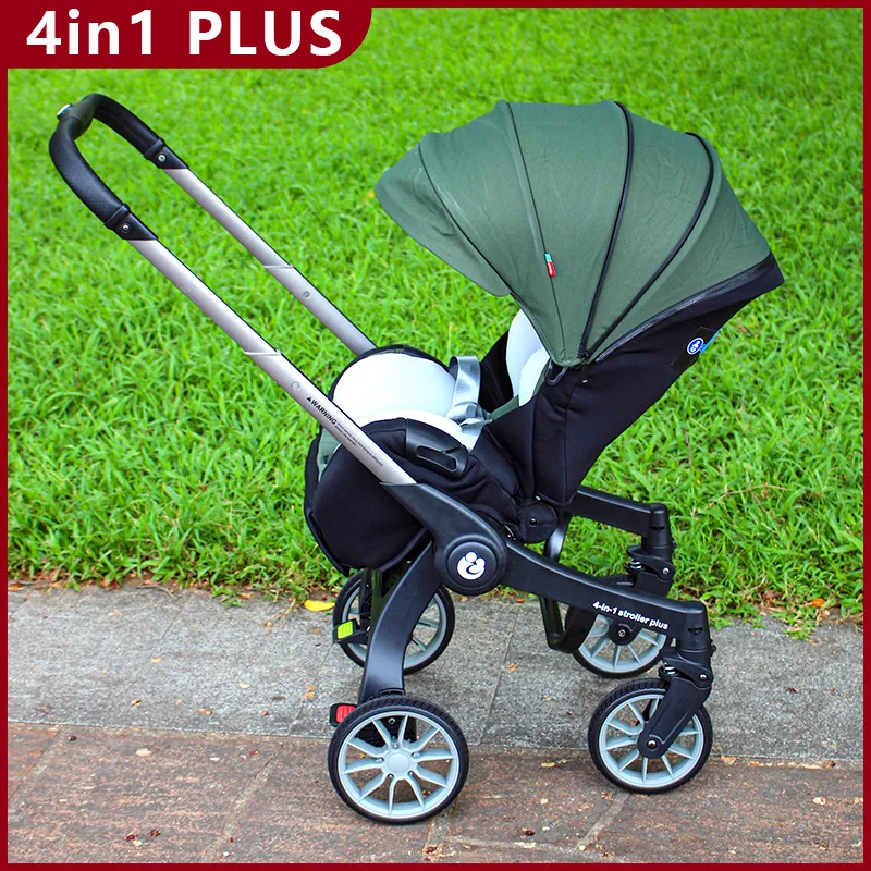 4-in-1 Multifunctional Foldable Reversible Reclining Bassinet Stroller Portable Safety Car Seat for Baby Travel
4-in-1 Multifunctional Foldable Reversible Reclining Bassinet Stroller Portable Safety Car Seat for Baby Travel