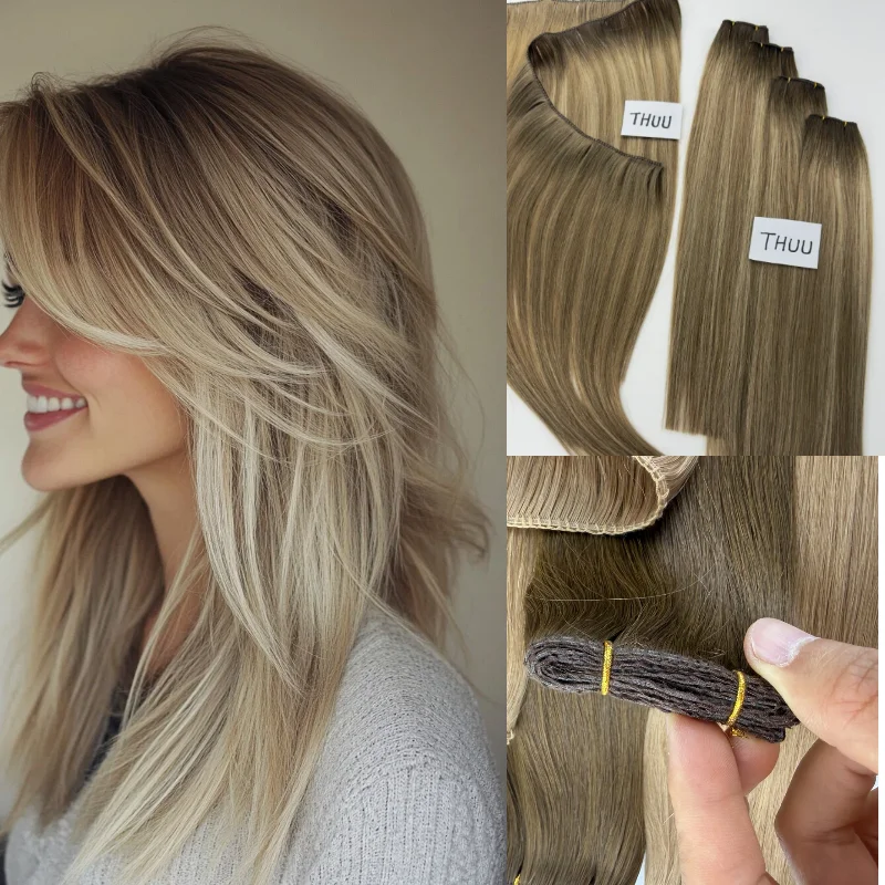 Human Virgin Hair Super Genius Weft 22inch 100g #FB #TLQ Ready to Use Hairpiece Better Drape & Natural Look Wholesale
Human Virgin Hair Super Genius Weft 22inch 100g #FB #TLQ Ready to Use Hairpiece Better Drape & Natural Look Wholesale