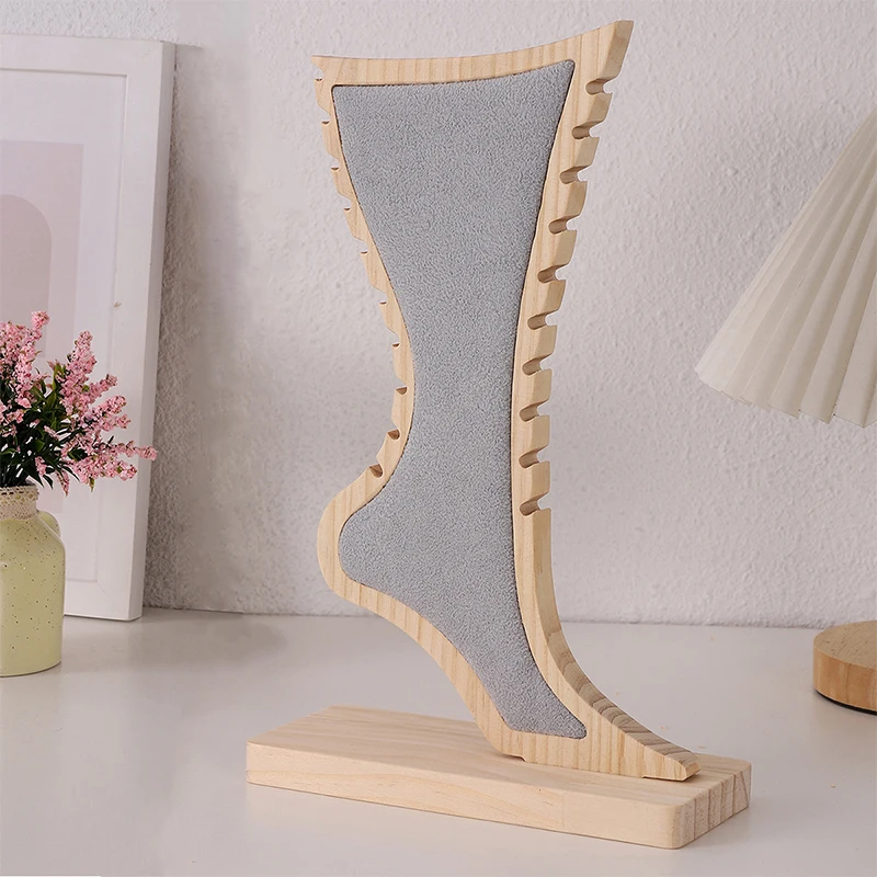 Solid Wood Necklace Display Stand Foot Shape Jewelry Rack Pendant Holder Creative Home Decor Environmental Protection Ornaments
Solid Wood Necklace Display Stand Foot Shape Jewelry Rack Pendant Holder Creative Home Decor Environmental Protection Ornaments