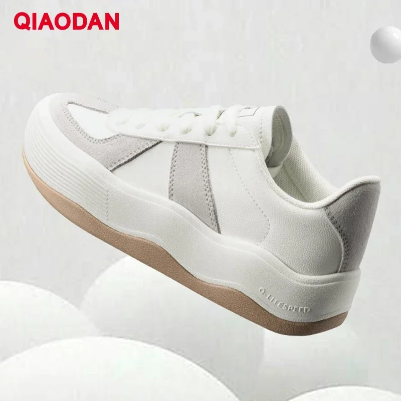 QIAODAN Casual Skateboarding Shoes Women 2025 Increased Leather Splicing Anti-slip Rubbers Sole Soft Bread Shoes XM26240502F
QIAODAN Casual Skateboarding Shoes Women 2025 Increased Leather Splicing Anti-slip Rubbers Sole Soft Bread Shoes XM26240502F