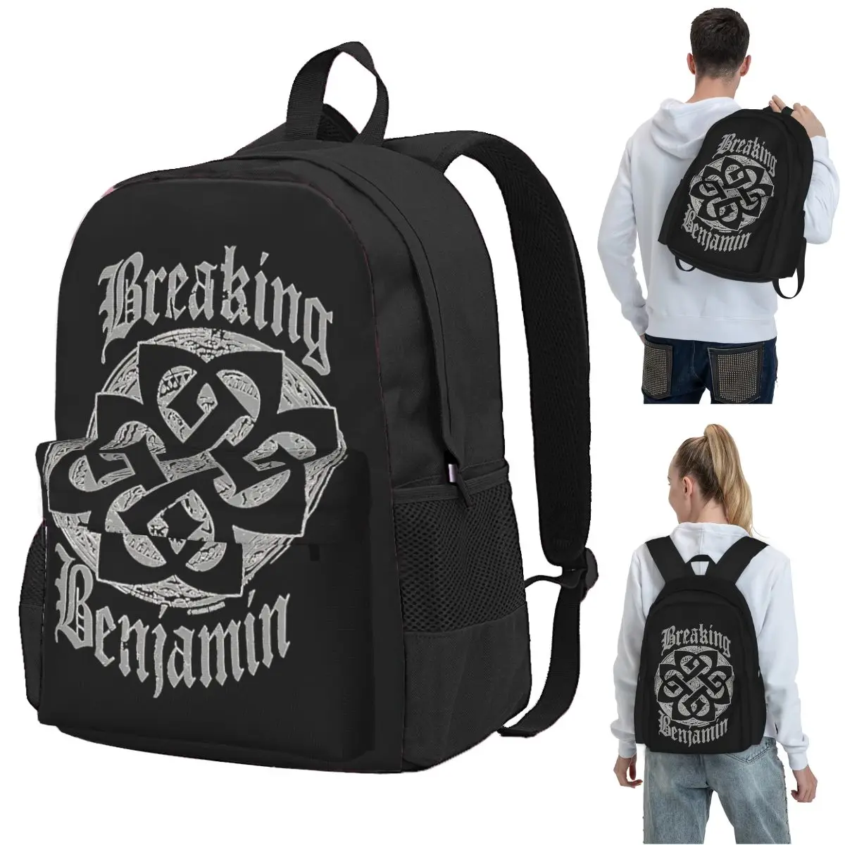 Break Black Backpack Student BookBag Children School Bag Computer Shoulder Bags for Men Women
Break Black Backpack Student BookBag Children School Bag Computer Shoulder Bags for Men Women