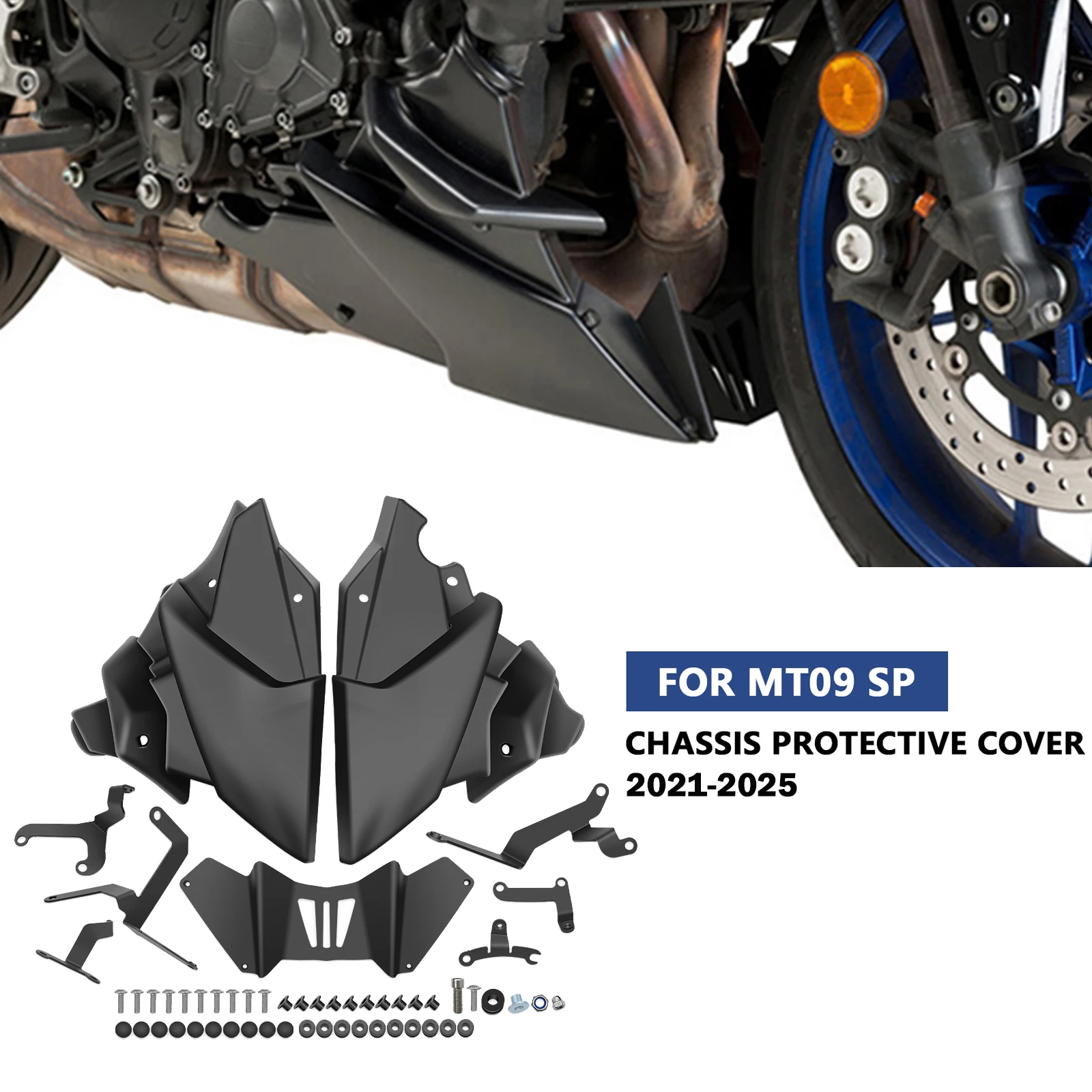 For MT-09 2025 MT09 SP 2025 2024 mt09sp 2021 2022 2023 Chassis Engine Shipment Chassis Protective Cover Engine Chassis Cover
For MT-09 2025 MT09 SP 2025 2024 mt09sp 2021 2022 2023 Chassis Engine Shipment Chassis Protective Cover Engine Chassis Cover