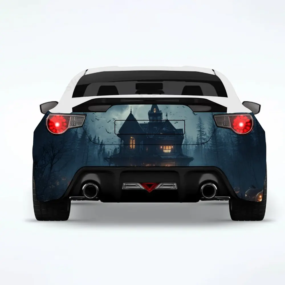 Дом с привидениями — виниловая наклейка на заднюю часть автомобиля, водонепроницаемые самоклеящиеся виниловые наклейки для хвоста и бампера автомобиля, украшение Prote
Дом с привидениями — виниловая наклейка на заднюю часть автомобиля, водонепроницаемые самоклеящиеся виниловые наклейки для хвоста и бампера автомобиля, украшение Prote