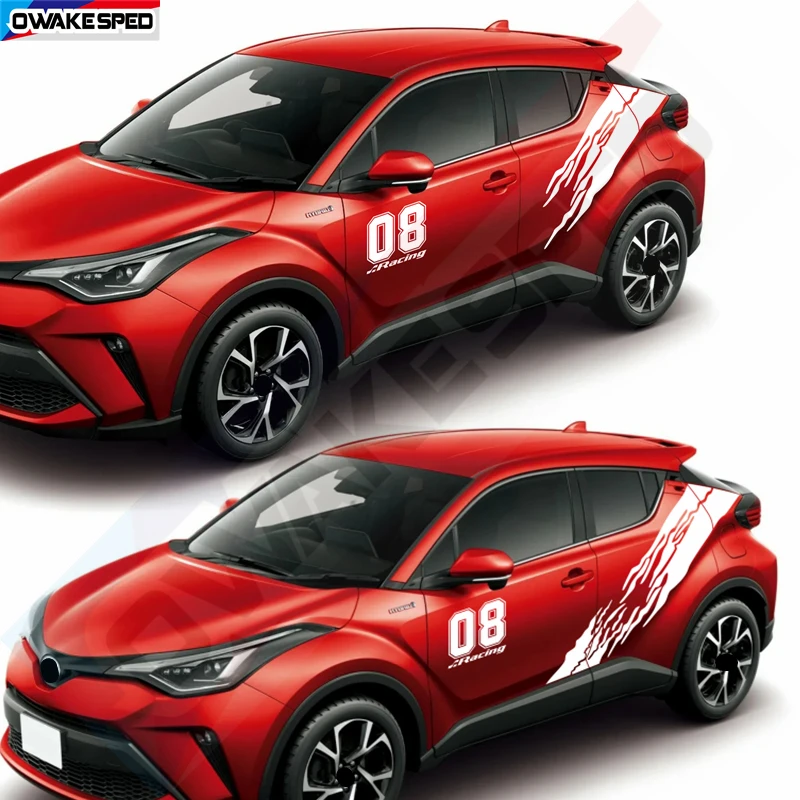 For Toyota C-HR Car Body Door Side Stickers Especially Splashing Graphics Vinyl Decals Exterior Accessories Racing Styling Film
For Toyota C-HR Car Body Door Side Stickers Especially Splashing Graphics Vinyl Decals Exterior Accessories Racing Styling Film
