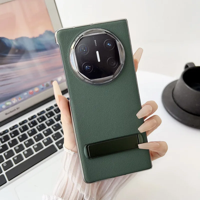 For Huawei Mate X6 Case ELVEV Luxury Genuine Leather + Hard PC Frame Kickstand Cover
For Huawei Mate X6 Case ELVEV Luxury Genuine Leather + Hard PC Frame Kickstand Cover