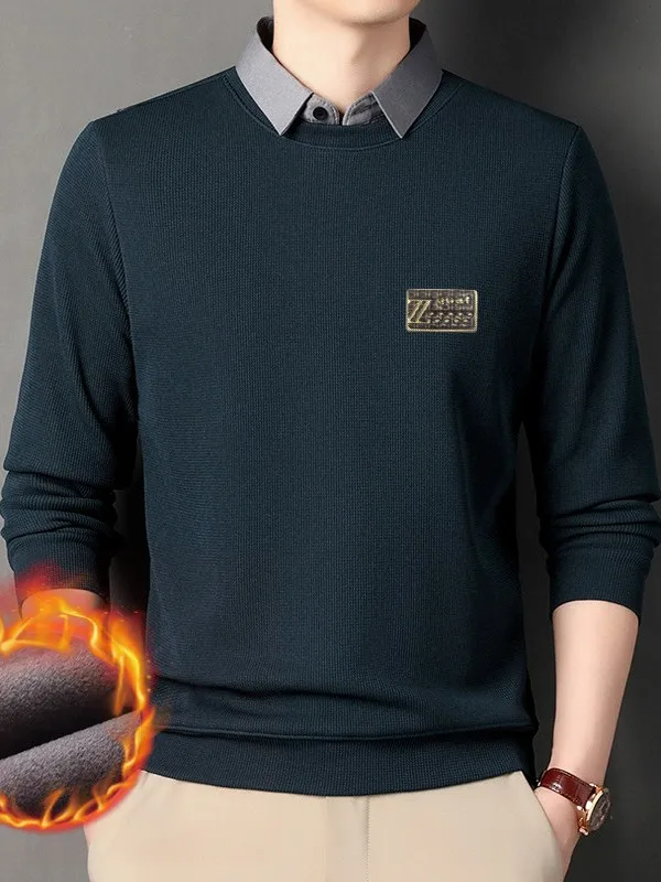 Мужской трикотаж с воротником-стойкой на подкладке Fce, облегающий теплый базовый слой, топ, повседневный длинный свек, полиэфирное волокно, мягкое ощущение руки
Мужской трикотаж с воротником-стойкой на подкладке Fce, облегающий теплый базовый слой, топ, повседневный длинный свек, полиэфирное волокно, мягкое ощущение руки