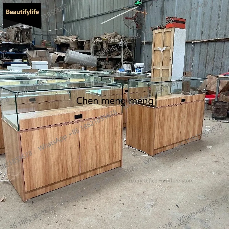 D80 Modern Log Color Jewelry Exhibition Cabinet Nordic Creative Glass Display Cabinet Commercial Furniture Church Pulpit
D80 Modern Log Color Jewelry Exhibition Cabinet Nordic Creative Glass Display Cabinet Commercial Furniture Church Pulpit