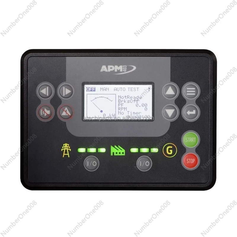 APM403 Control Panel for Generator Set Operation APM403S Kohler APM403S Generator Controller
APM403 Control Panel for Generator Set Operation APM403S Kohler APM403S Generator Controller