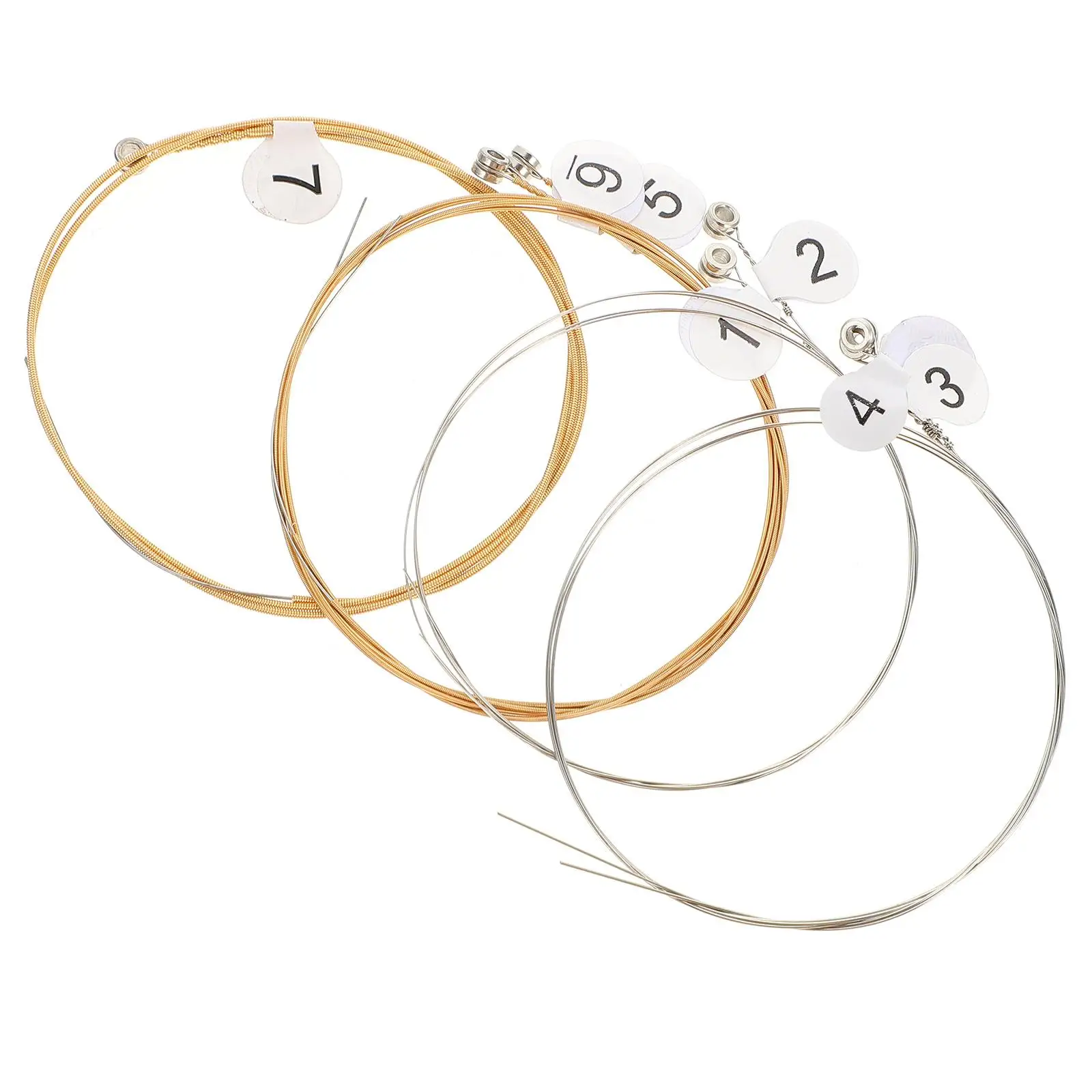 7 Pcs Lyre Harp Strings Replacement Accessories Stringed Instruments Musical Strong Durable Premium Practical Set
7 Pcs Lyre Harp Strings Replacement Accessories Stringed Instruments Musical Strong Durable Premium Practical Set