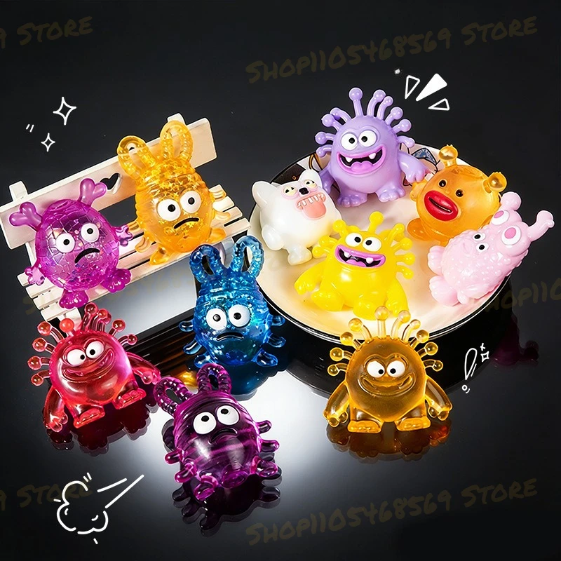 Festival Party Small Gifts Cute Little Monsters With Two Ears Jelly Colored Stress Relieving Toys
Festival Party Small Gifts Cute Little Monsters With Two Ears Jelly Colored Stress Relieving Toys
