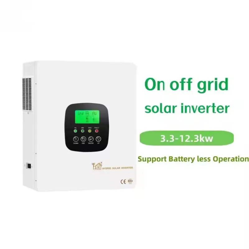 HF3.3kw 4.3kw 8.3kw 10.3kw Pure Sine Wave 12V 24V 48V Power Inverter Off Grid Mppt Hybrid Solar Inverter Support SKD Shipping
HF3.3kw 4.3kw 8.3kw 10.3kw Pure Sine Wave 12V 24V 48V Power Inverter Off Grid Mppt Hybrid Solar Inverter Support SKD Shipping