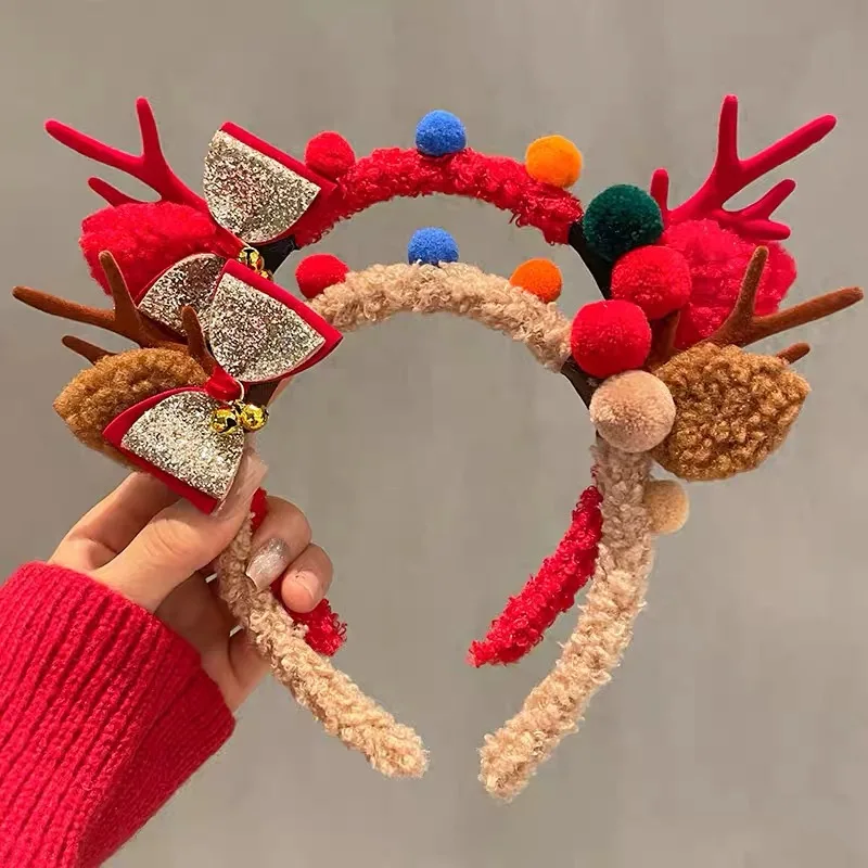 Рождественская повязка на голову для девочек, плюшевые оленьи рога, оленьи уши, рождественская вечеринка, повязки на голову для косплея, рождественские аксессуары для волос, подарки
Рождественская повязка на голову для девочек, плюшевые оленьи рога, оленьи уши, рождественская вечеринка, повязки на голову для косплея, рождественские аксессуары для волос, подарки