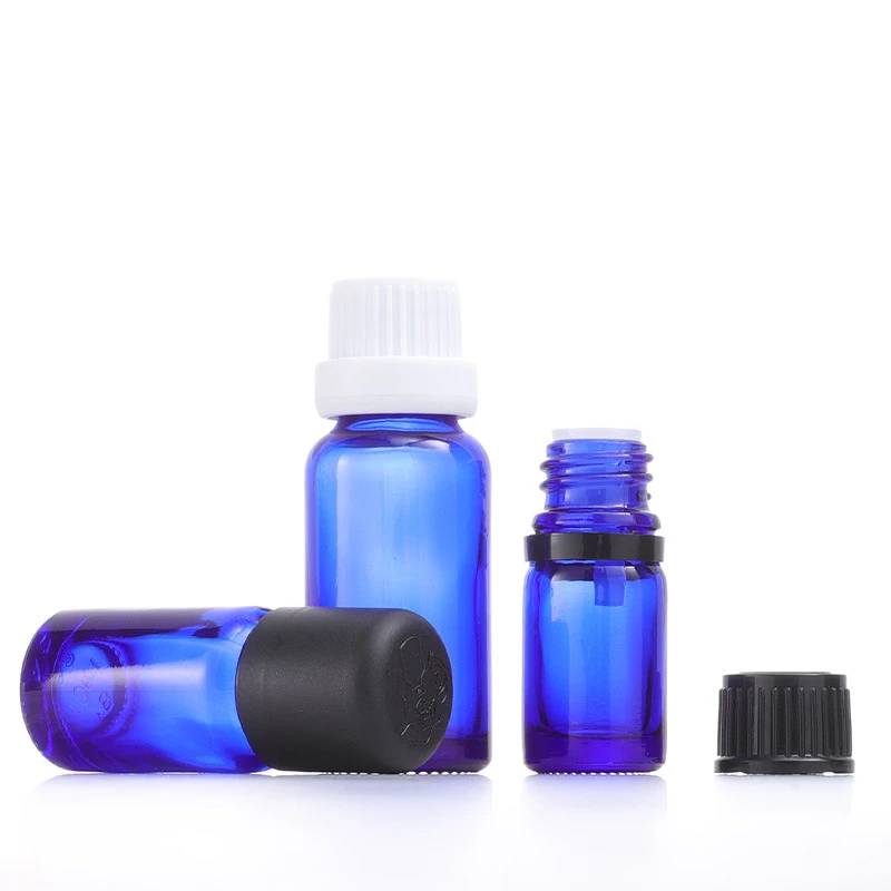 100pcs 5ml 10ml Blue Essential Oil Glass Bottles With Black Cap Glass Containers
100pcs 5ml 10ml Blue Essential Oil Glass Bottles With Black Cap Glass Containers