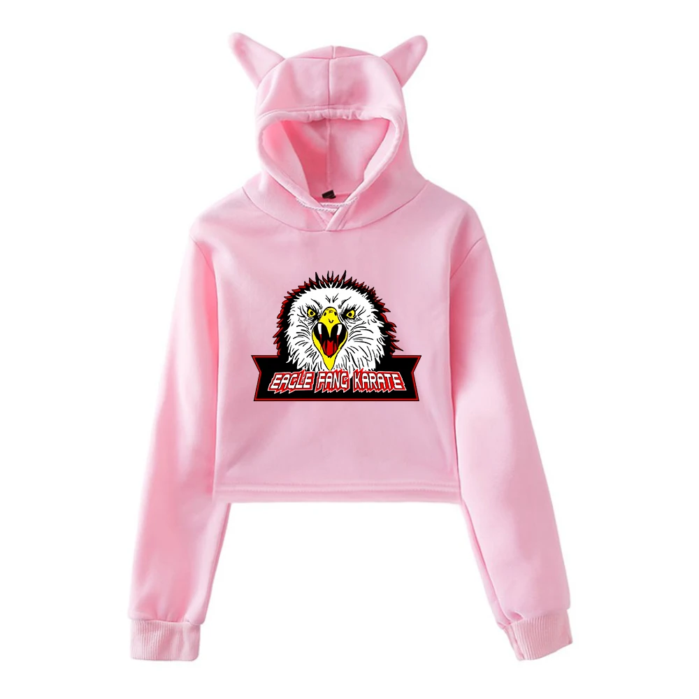 Eagle Fang Karate Pullover Cat Ear Hoodie Long Sleeve Sweatshirts Female Crop Top 2023 Harajuku Streetwear Women's Clothes
Eagle Fang Karate Pullover Cat Ear Hoodie Long Sleeve Sweatshirts Female Crop Top 2023 Harajuku Streetwear Women's Clothes