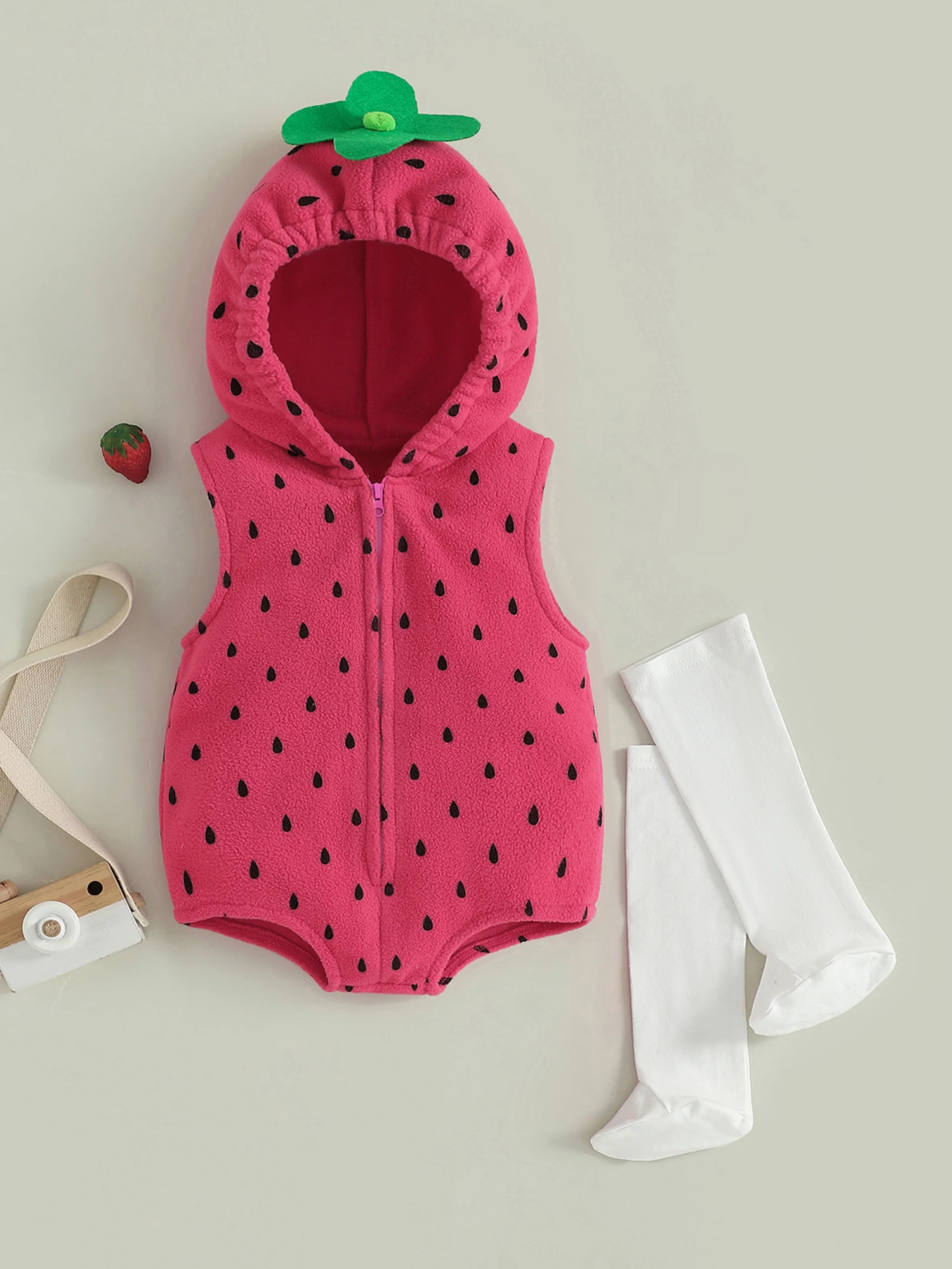 Toddler Girls Jumpsuit Sleeveless Unicorn Print Hooded Baby Romper with Matching Socks for Cosplay or Halloween Costume
Toddler Girls Jumpsuit Sleeveless Unicorn Print Hooded Baby Romper with Matching Socks for Cosplay or Halloween Costume