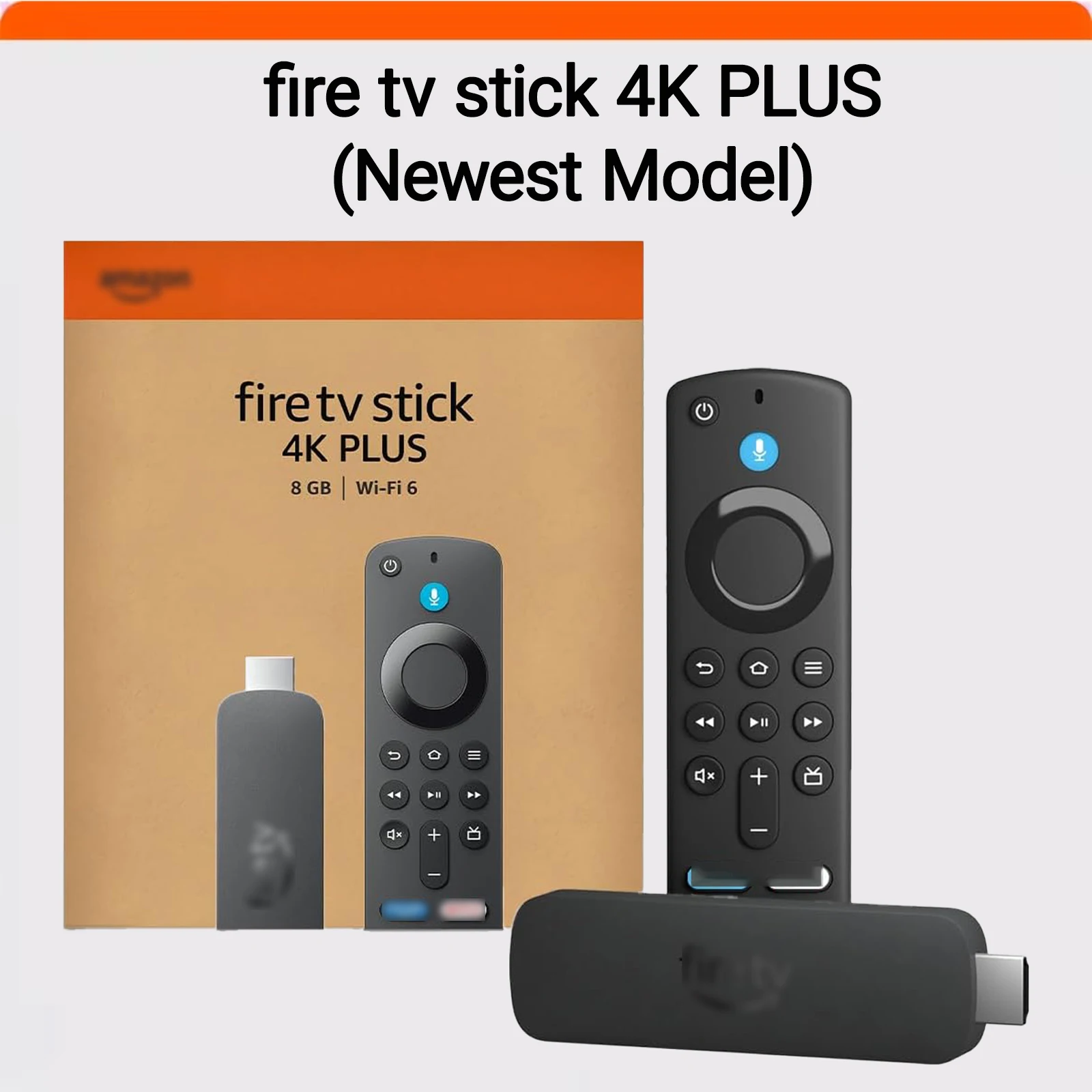 Original Amazon Fire TV Stick 4K PLUS (Newest Model) with AI-powered Fire TV Search, Wi-Fi 6, Find shows faster with Alexa+
Original Amazon Fire TV Stick 4K PLUS (Newest Model) with AI-powered Fire TV Search, Wi-Fi 6, Find shows faster with Alexa+