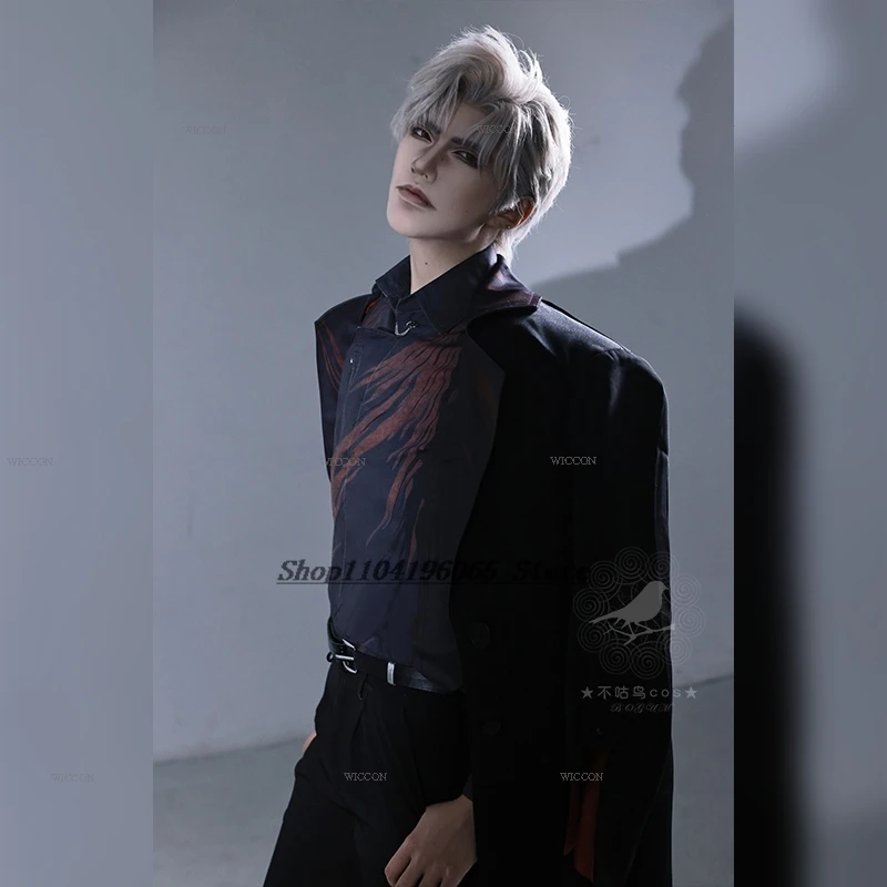Sylus Cosplay Game Love And Deepspace Costume Suit Coat Red Shirts Pants Uniform Qinche Halloween Christmas Mens Roleplay Party
Sylus Cosplay Game Love And Deepspace Costume Suit Coat Red Shirts Pants Uniform Qinche Halloween Christmas Mens Roleplay Party