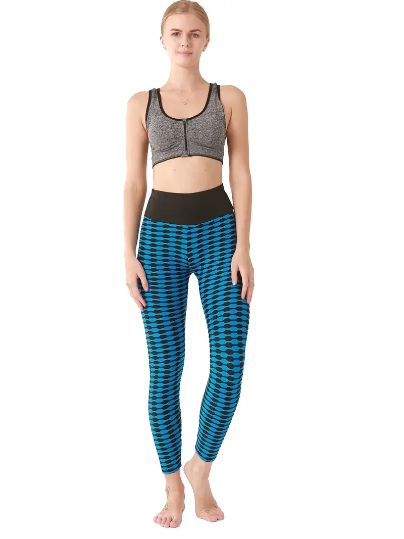 Seamless Workout Leggings, Argyle Pattern Stretchy Sports Comfort High Waist Fitness Yoga Pants, Womens Activewear
Seamless Workout Leggings, Argyle Pattern Stretchy Sports Comfort High Waist Fitness Yoga Pants, Womens Activewear
