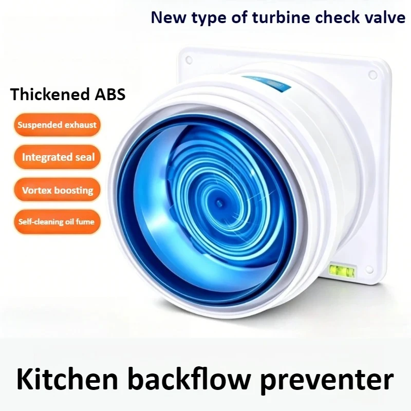 ABS Anti-reversal Valve, Household Range Hood Kitchen Smoke Duct Exhaust Pipe Thickened Reducer Universal Check Valve
ABS Anti-reversal Valve, Household Range Hood Kitchen Smoke Duct Exhaust Pipe Thickened Reducer Universal Check Valve