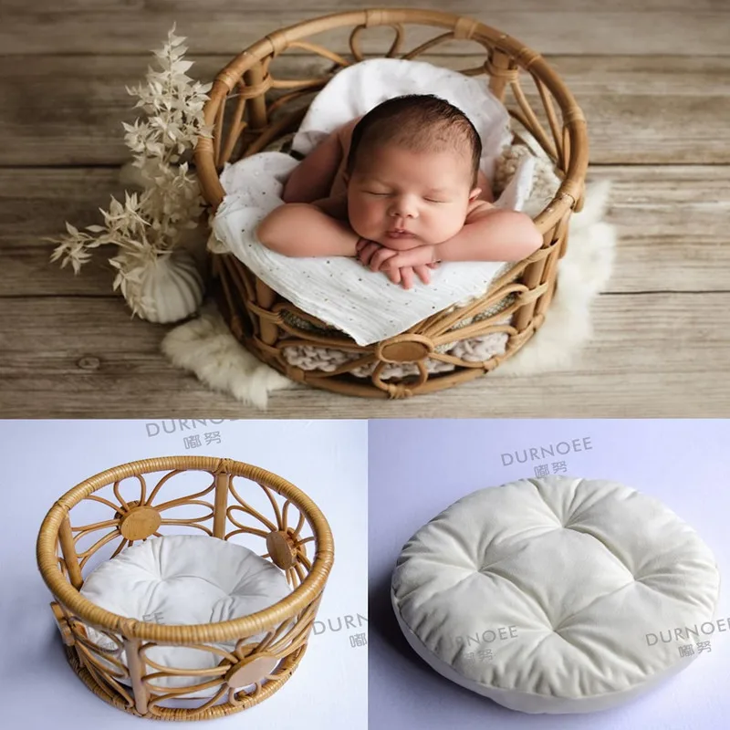 Newborn Basket Newborn Photography Props Retro Baby Photography Bed Infant Pose Shooting Studio Accessories
Newborn Basket Newborn Photography Props Retro Baby Photography Bed Infant Pose Shooting Studio Accessories
