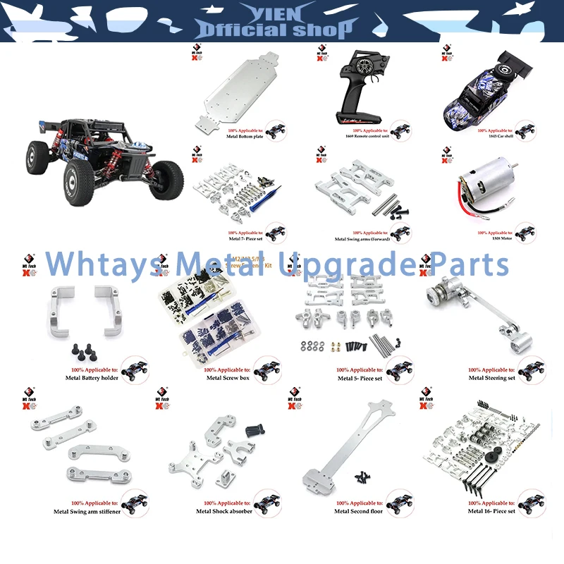 Wltoys 144010 144001-02 124017-16-18 124019 RC Car M3 Nut Upgrade CVD Rc Cars for Adults Brushless Motor Car Accessories
Wltoys 144010 144001-02 124017-16-18 124019 RC Car M3 Nut Upgrade CVD Rc Cars for Adults Brushless Motor Car Accessories