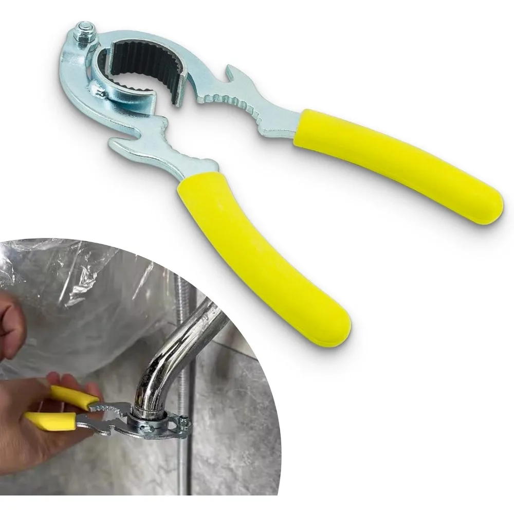 Faucet Wrench - Aerator Removal & Replacement Tool For Kitchen & Bathroom Sinks
Faucet Wrench - Aerator Removal & Replacement Tool For Kitchen & Bathroom Sinks