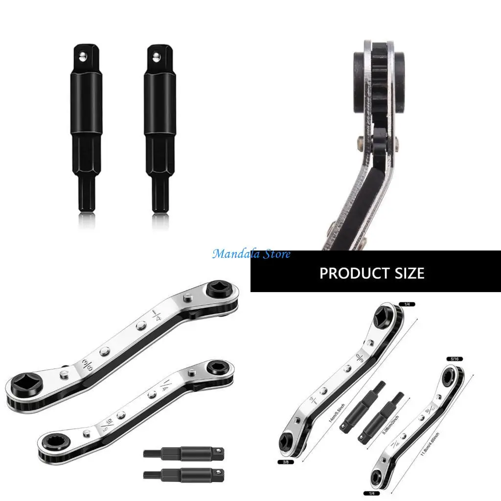 U2JC Hvac Service Wrench Refrigeration Service Wrench Set 1/4inch 3/16inch 5/16inch
U2JC Hvac Service Wrench Refrigeration Service Wrench Set 1/4inch 3/16inch 5/16inch
