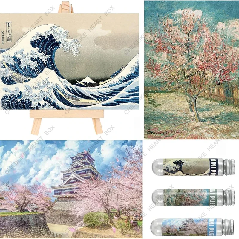 150PCS Jigsaw Pocket Multi-type Landscape Puzzle Game Test Tube Packaging Travel Puzzle Toys DIY Jigsaw Puzzle Toys for Kids
150PCS Jigsaw Pocket Multi-type Landscape Puzzle Game Test Tube Packaging Travel Puzzle Toys DIY Jigsaw Puzzle Toys for Kids