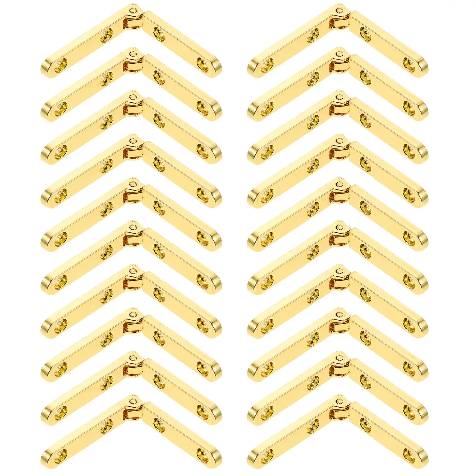 20pcs Zinc Alloy Hinges 90 Degree Foldable Furniture Hardware Jewelry Box Miniature Chest Hinges Metal
20pcs Zinc Alloy Hinges 90 Degree Foldable Furniture Hardware Jewelry Box Miniature Chest Hinges Metal