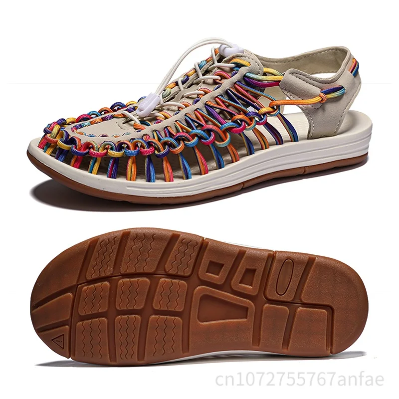 Summer Comfortable Women Sandals New Slippers Fashion Beach Sandals Breathable Flat Casual Sandals Non-slip Couples Sandals
Summer Comfortable Women Sandals New Slippers Fashion Beach Sandals Breathable Flat Casual Sandals Non-slip Couples Sandals