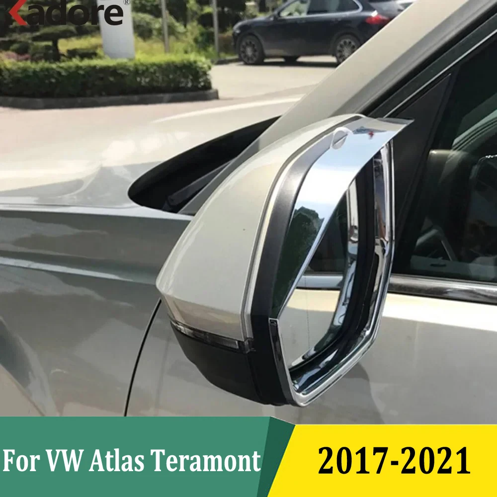 For Volkswagen Atlas Teramont 2017-2021 Chrome Side Door Rearview Mirror Visor Rain Shield Sun Shade Cover Trim Car Accessories
For Volkswagen Atlas Teramont 2017-2021 Chrome Side Door Rearview Mirror Visor Rain Shield Sun Shade Cover Trim Car Accessories